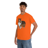 Shetland Sheepdog Unisex Heavy Cotton Tee