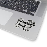 Shih Tzu Kiss-Cut Stickers