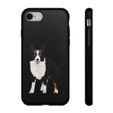 Border Collie Tough Cell Phone Cases, iPhone, Double Layer Case, Impact Resistant, Photo Print Quality, FREE Shipping, Made in the USA!!