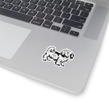 Shih Tzu Kiss-Cut Stickers
