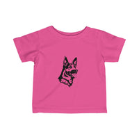 German Shepherd Infant Fine Jersey Tee