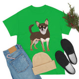 Chihuahua Unisex Heavy Cotton Tee, S - 5XL, 12 Colors, 100% Cotton, Made in the Usa, Free Shipping!!