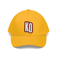 Knockouts Twill Hat, 100% Cotton, Adjustable Velcro Closure, 10 Colors, FREE Shipping, Made in the USA!!