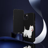 West Highland White Terrier Tough Cell Phone Cases, Impact Resistant, Matte or Glossy, FREE Shipping, Made in USA!!