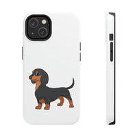 Dachshund Case Mate Tough Phone Cases, Impact Resistant, Wireless Charging, FREE Shipping, Made in USA!!