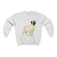 Mastiff Unisex Heavy Blend™ Crewneck Sweatshirt, S-5XL, 10 Colors Available, 50% Cotton, 50% Polyester, Made in the USA!!