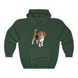 Beagle Unisex Heavy Blend Hooded Sweatshirt, Made in the USA