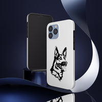 German Shepherd Case Mate Tough Phone Cases, Over 30 Sizes, Impact Resistant, Rubber Liner, FREE Shipping, Made in USA!!
