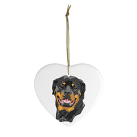 Rottweiler Ceramic Ornaments
