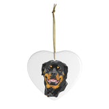 Rottweiler Ceramic Ornaments