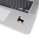 Doberman Pinscher Kiss-Cut Stickers