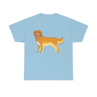 Golden Retriever Unisex Heavy Cotton Tee