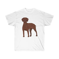 Vizsla Unisex Ultra Cotton Tee, 12 Colors, S - 5XL, FREE Shipping, Made in the USA!!