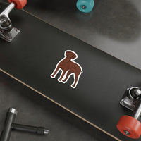 Vizsla Die-Cut Stickers, Indoor and Outdoor Use, Waterproof, Matte Finish, FREE Shipping, Made in the USA!!