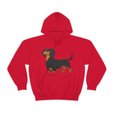 Dachshund Unisex Heavy Blend™ Hooded Sweatshirt, S - 5XL, 13 Colors, Cotton/Polyester, FREE Shipping, Made in USA!!