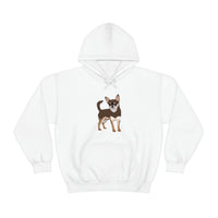 Chihuahua Unisex Heavy Blend Hooded Sweatshirt, Cotton/Polyester, S- 5XL, 13 Colors, Free Shipping, Made In Usa!!