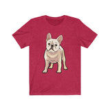 French Bulldog Unisex Jersey Short Sleeve Tee