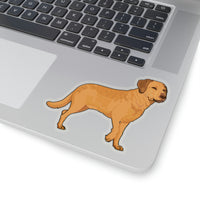 Chesapeake Bay Retriever Kiss-Cut Stickers, 4 Sizes, White or Transparent, Indoor Use, FREE Shipping, Made in USA!!