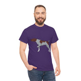 German Shorthaired Pointer Unisex Heavy Cotton Tee