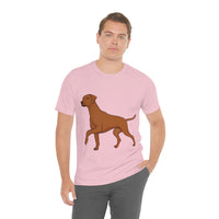 Rhodesian Ridgeback Unisex Jersey Short Sleeve Tee, S - 3XL, 16 Colors, Light Fabric Cotton, FREE Shipping, Made in USA!!