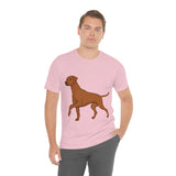 Rhodesian Ridgeback Unisex Jersey Short Sleeve Tee, S - 3XL, 16 Colors, Light Fabric Cotton, FREE Shipping, Made in USA!!