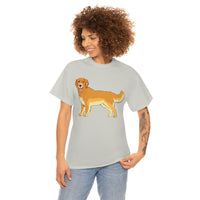 Golden Retriever Unisex Heavy Cotton Tee