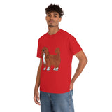 Ruby Cavalier King Charles Spaniel Unisex Heavy Cotton Tee, 12 Colors, S - 5XL, 100% Cotton, FREE Shipping, Made in USA!!