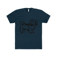 Shih Tzu Men's Cotton Crew Tee