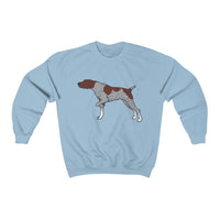 German Shorthaired Pointer Unisex Heavy Blend Crewneck Sweatshirt