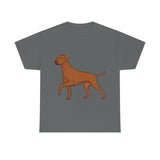 Rhodesian Ridgeback Unisex Heavy Cotton Tee, S - 5XL, 12 Colors, Cotton, Medium Fabric, FREE Shipping, Made in USA!!