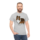 Shetland Sheepdog Unisex Heavy Cotton Tee