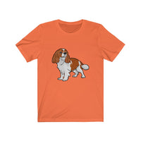 Cavalier King Charles Spaniel Unisex Jersey Short Sleeve Tee