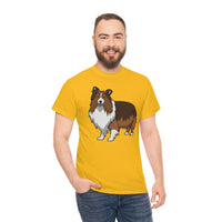 Shetland Sheepdog Unisex Heavy Cotton Tee