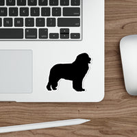 Newfoundland Die-Cut Stickers, Water Resistant Vinyl, 5 Sizes, Matte Finish, Indoor/Outdoor, FREE Shipping, Made in USA!!