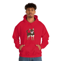 Chihuahua Unisex Heavy Blend Hooded Sweatshirt, Cotton/Polyester, S- 5XL, 13 Colors, Free Shipping, Made In Usa!!