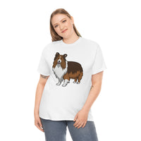 Shetland Sheepdog Unisex Heavy Cotton Tee