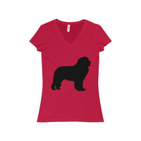 Newfoundland Women's Jersey Short Sleeve V-Neck Tee