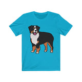 Bernese Mountain Dog Unisex Jersey Short Sleeve Tee