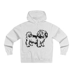 Shih Tzu Men's Lightweight Pullover Hooded Sweatshirt