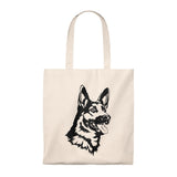 German Shepherd Tote Bag - Vintage