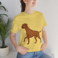Rhodesian Ridgeback Unisex Jersey Short Sleeve Tee, S - 3XL, 16 Colors, Light Fabric Cotton, FREE Shipping, Made in USA!!