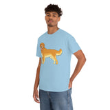 Golden Retriever Unisex Heavy Cotton Tee