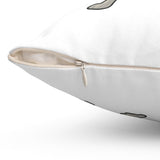 Brittany Spun Polyester Square Pillow, 4 Sizes, Made in the USA!!