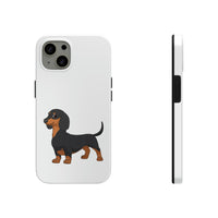 Dachshund Case Mate Tough Phone Cases, Impact Resistant, Wireless Charging, FREE Shipping, Made in USA!!