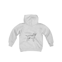 Labrador Retriever Boys Hoodies, Kids Heavy Blend Hooded Sweatshirt