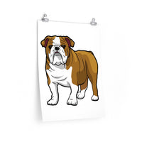 Bulldog Premium Matte vertical posters