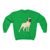 Mastiff Unisex Heavy Blend™ Crewneck Sweatshirt, S-5XL, 10 Colors Available, 50% Cotton, 50% Polyester, Made in the USA!!