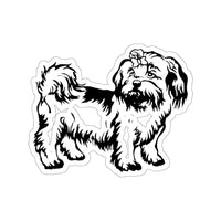 Shih Tzu Kiss-Cut Stickers