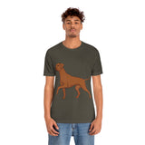 Rhodesian Ridgeback Unisex Jersey Short Sleeve Tee, S - 3XL, 16 Colors, Light Fabric Cotton, FREE Shipping, Made in USA!!