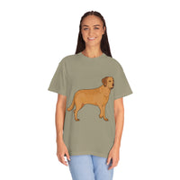 Chesapeake Bay Retriever Unisex Garment-Dyed T-shirt, S - 3XL, Cotton, Relaxed Fit, 16 Colors, FREE Shipping, Made in USA!!